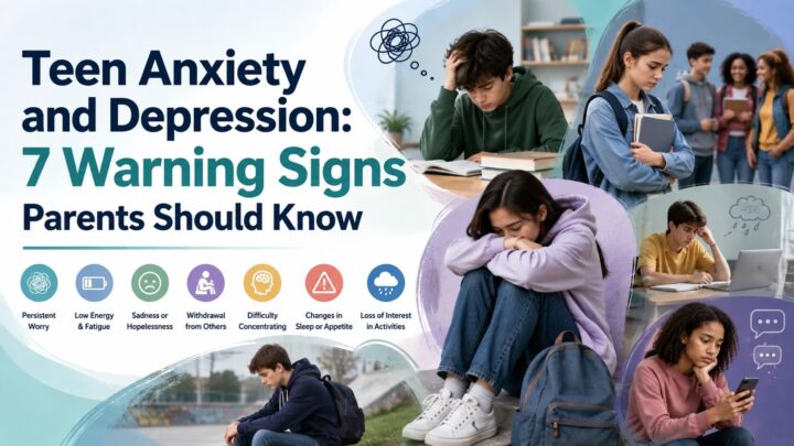 Teen anxiety and depression warning signs parents should know