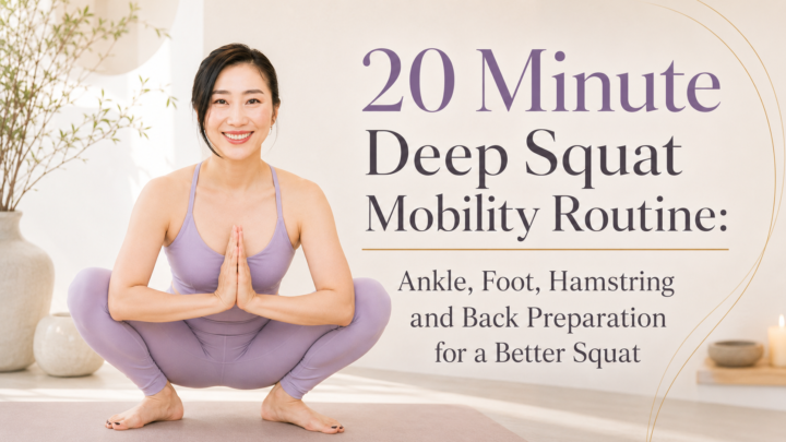 20 Minute Deep Squat Mobility Routine: Ankle, Foot, Hamstring and Back Preparation for a Better Squat