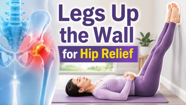 Legs up the wall hip mobility routine after 40