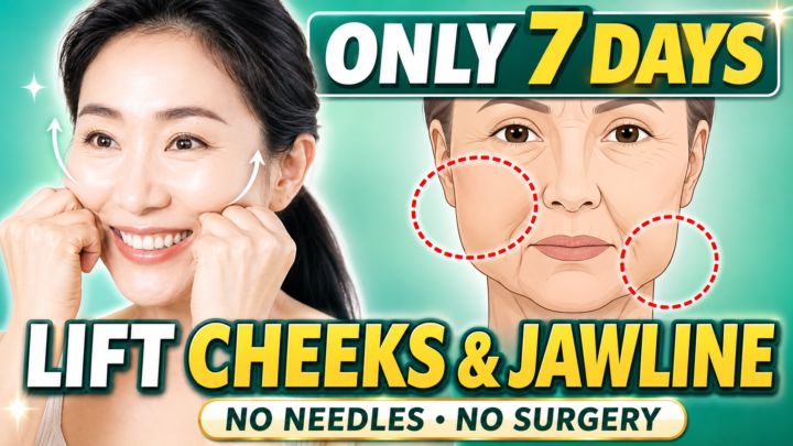Jawline massage after 40 for cheek puffiness masseter tension and facial definition
