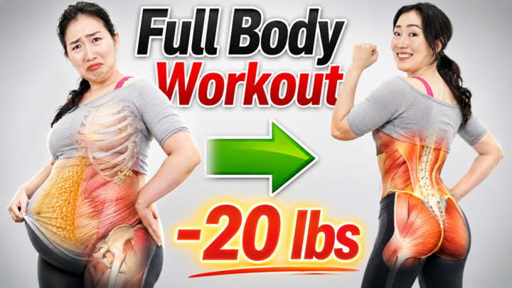 Full body mobility workout after 40 with gentle stretching strength balance and low impact exercise