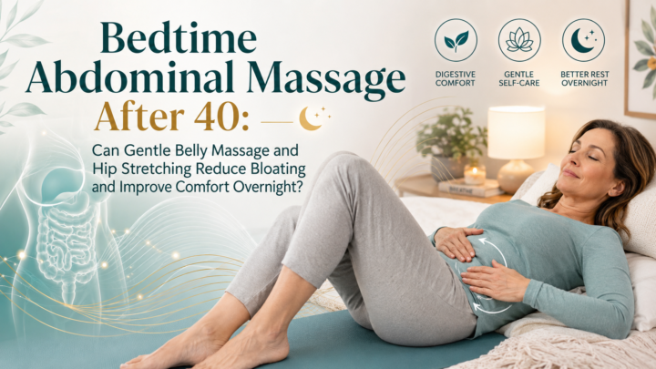 Abdominal Massage, Bedtime Routine, Bloating, Hip Mobility, Digestive Comfort, Healthy Aging, Belly Massage, Relaxation, Lower Belly, Mobility After 40