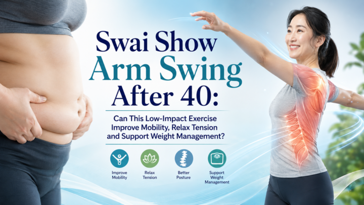 Swai Show arm swing after 40 low-impact exercise