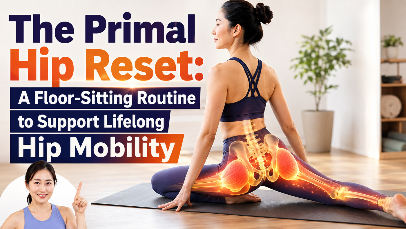 floor sitting hip mobility exercises