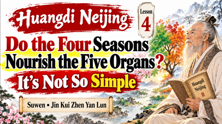 Jin Kui Zhen Yan Lun five-season and five-organ correspondences in the Huangdi Neijing