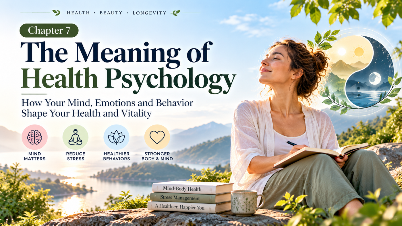 Health psychology and how thoughts, emotions and behavior influence mind-body health