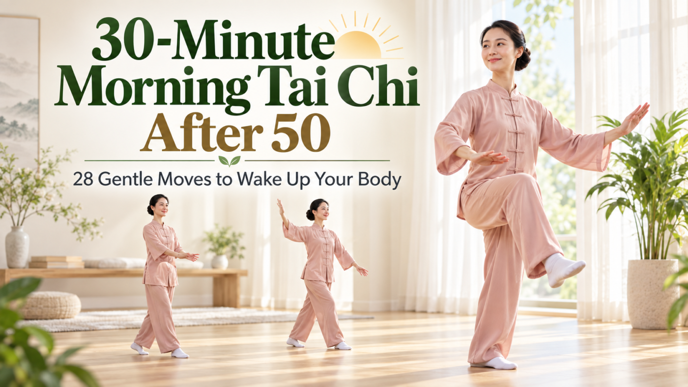 30-Minute Morning Tai Chi After 50: 28 Gentle Moves to Wake Up Your Body