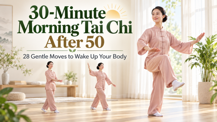 30-Minute Morning Tai Chi After 50: 28 Gentle Moves to Wake Up Your Body