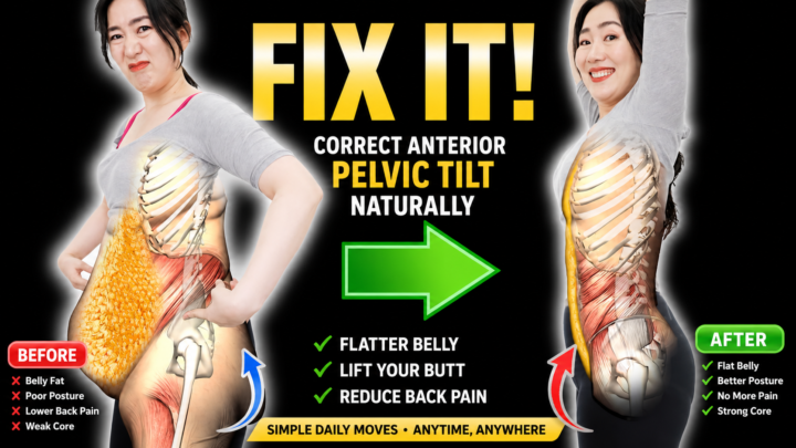 anterior pelvic tilt exercises for posture and hip mobility