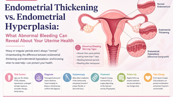 Endometrial Thickening vs. Endometrial Hyperplasia: What Abnormal Bleeding Can Reveal About Uterine Health