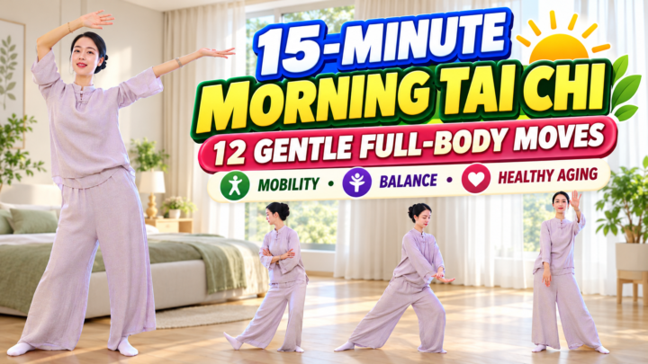 15-Minute Morning Tai Chi Routine: 12 Gentle Moves for Mobility, Balance and Healthy Aging