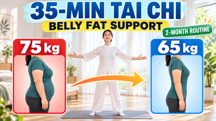 Tai chi workout after 50 with a 35-minute low-impact full-body routine